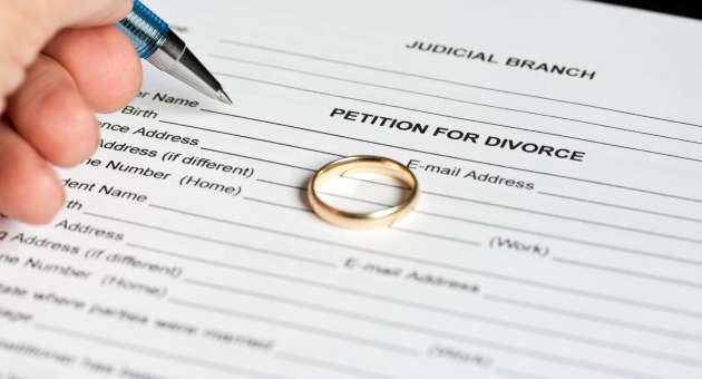 A petition for divorce.